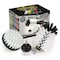 Drill Brush Power Scrubber By Useful Products 5 in W 7 in L Brush, White W-S-42J-QC-DB - alternate 1